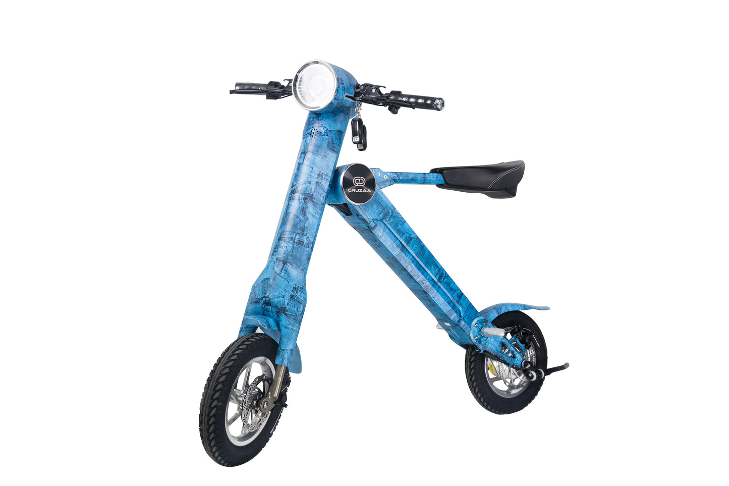 LIMITED EDITION Cruzaa Sit Down E-Scooter PRO with Built-in Speakers & Bluetooth