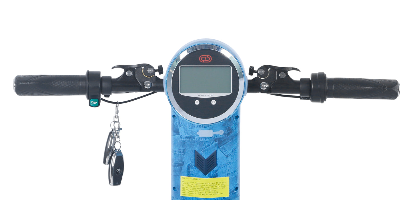 LIMITED EDITION Cruzaa Sit Down E-Scooter PRO with Built-in Speakers & Bluetooth