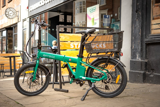 Hygge Virum Foldable Racing Green E-Bike