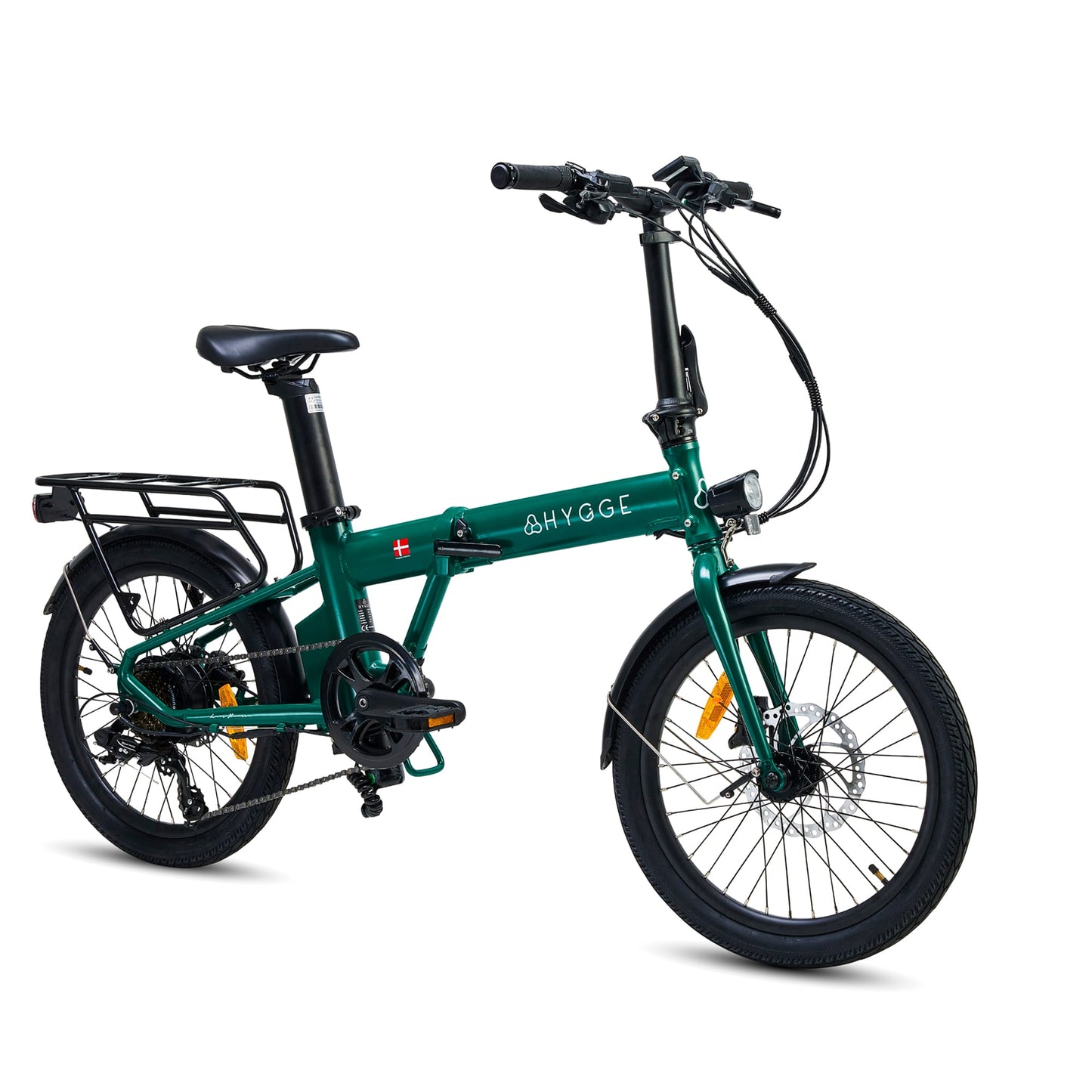 Hygge Virum Foldable Racing Green E-Bike