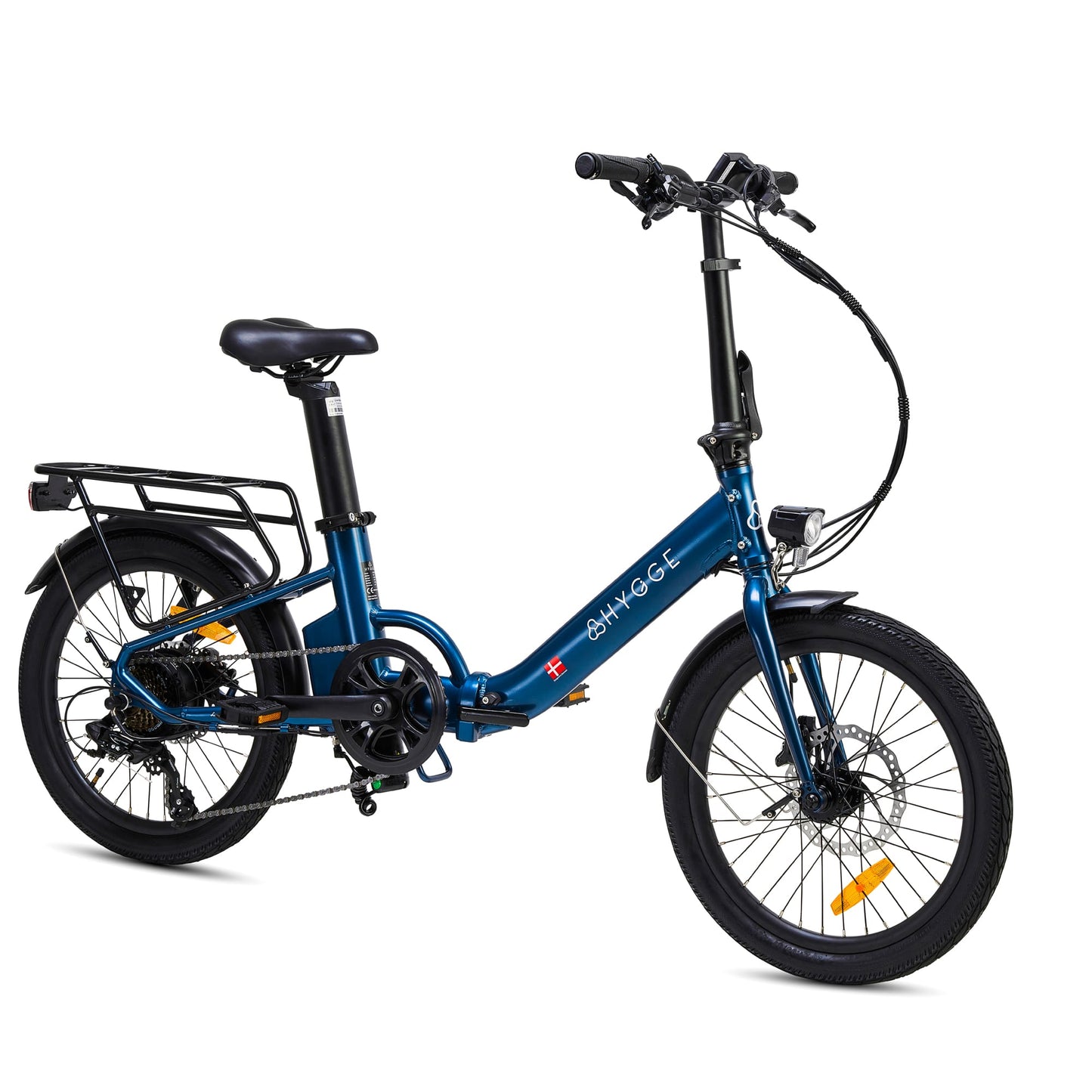 Hygge Virum Step Foldable Navy E-Bike
